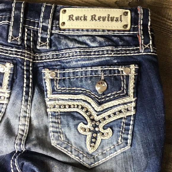Rock Revival Denim - ROCK REVIVAL BLUE JEANS/LEVIS